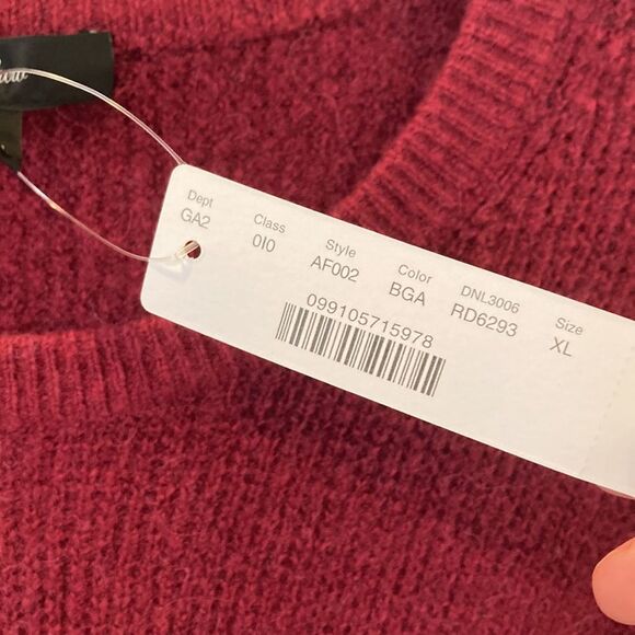 NEW J. Crew Merino Alpaca Wool Super Soft Yarn Cozy Sweater Size XL - Picture 4 of 8